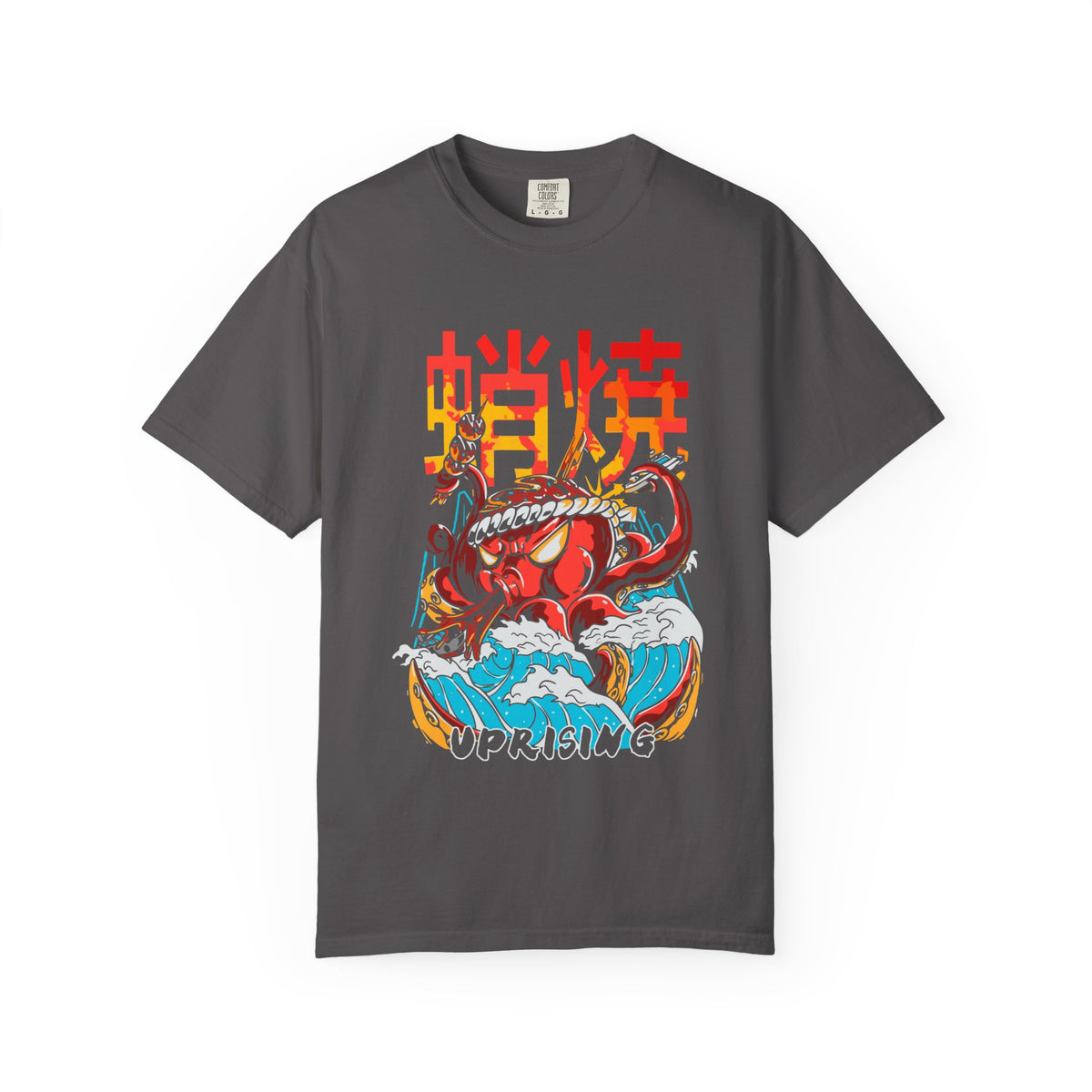 Oriental Kraken Sea Monster Art Graphic Tee
