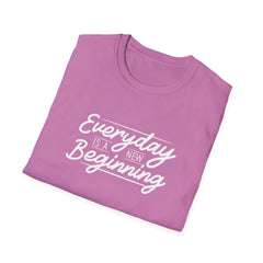 New Beginning Graphic Shirt - Everyday Fresh Start Tee - Sinful Threads
