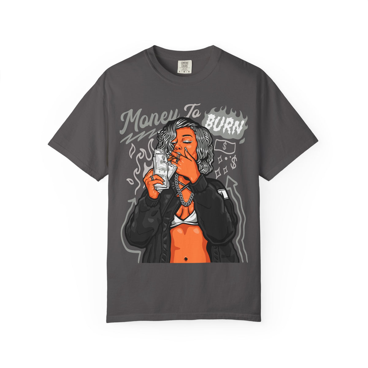 Money Graphic Tee – Luxury Streetwear