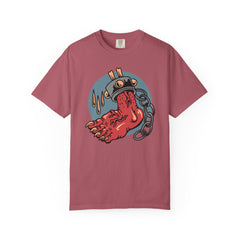 Monster Horror Tee - Creepy Halloween Shirt - Chains Graphic