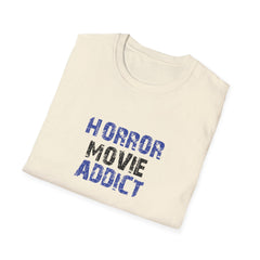 Horror Movie Addict Tshirt - Horror Fan Lifestyle Shirt - Sinful Threads