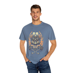 Oni Mask Shirt - Japanese Demon Tee for Evil Spirit Culture