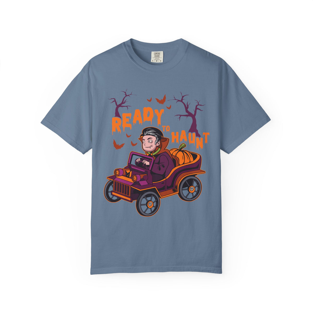 Dracula Halloween Shirt – Ready to Haunt Funny Vampire Tee