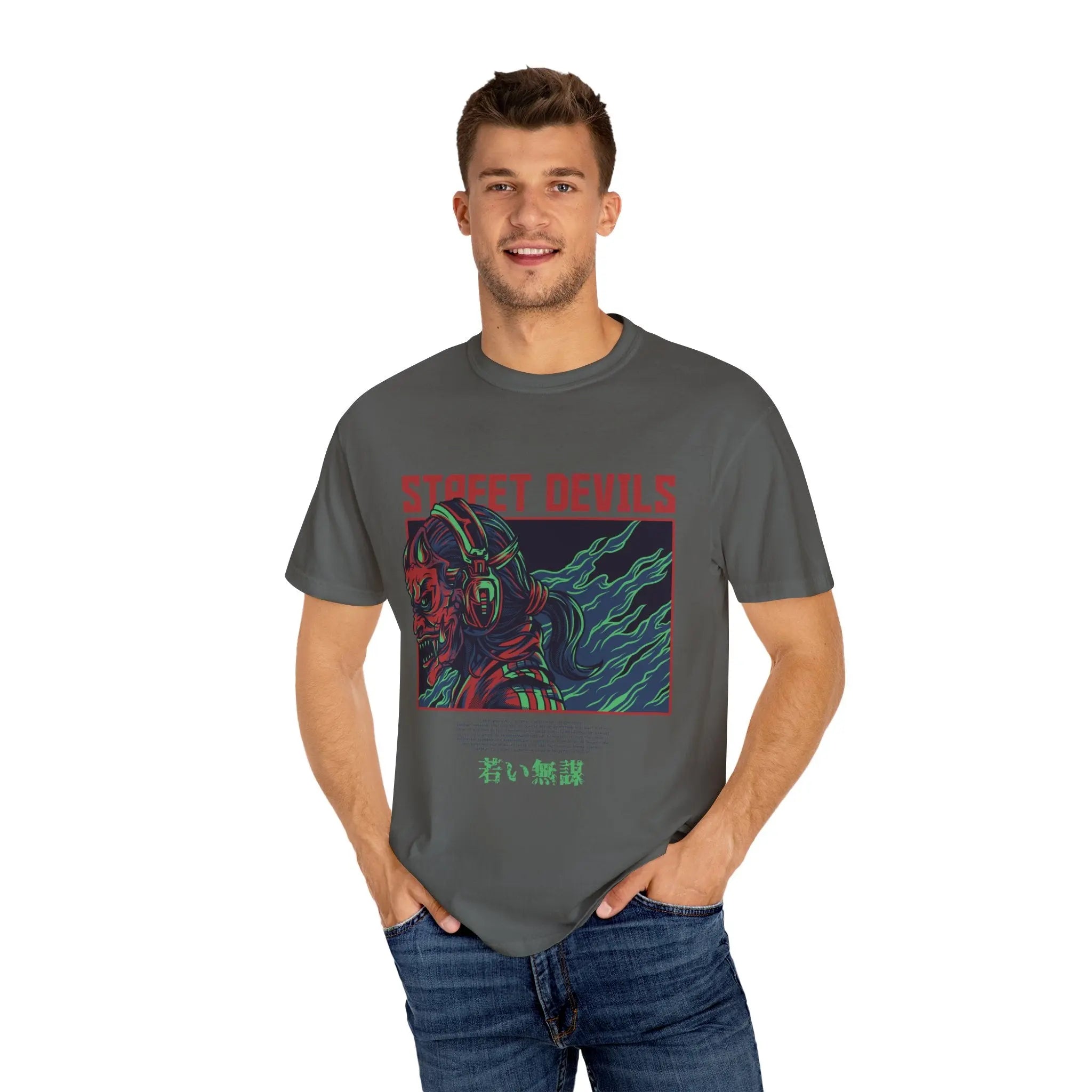 Street Devils Graphic Unisex Relaxed Fit T-Shirt - Sinful Threads