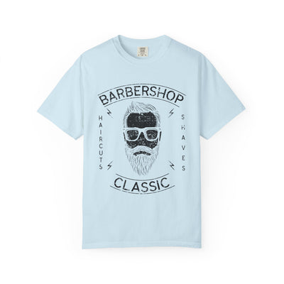 Barbershop Haircuts Shaves Classic Design Trendy T-Shirt - Sinful Threads