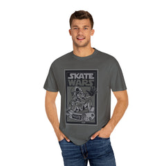 Skateboard Tee Gift - Sci Fi Trooper Funny Skate Wars