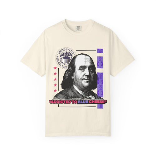 Blue Cheese Tee – Ben Franklin Dollar Bill Streetwear - Sinful Threads