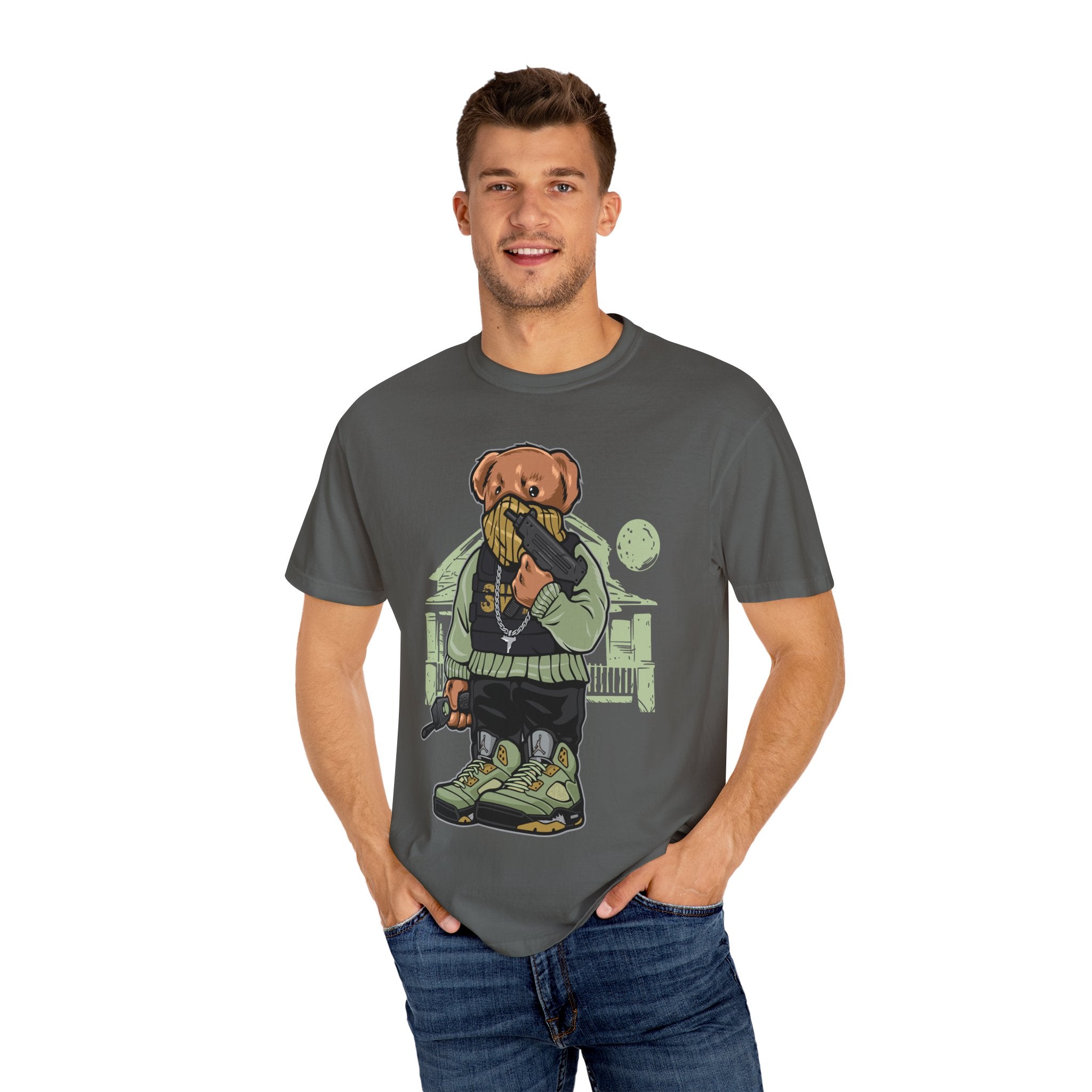 Hip Hop Graphic Tee – Gangster Bear Urban Streetwear - Sinful Threads