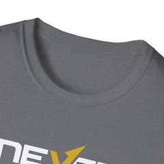 Never Give Up Motivational Graphic Tee - Inspiring Persistence