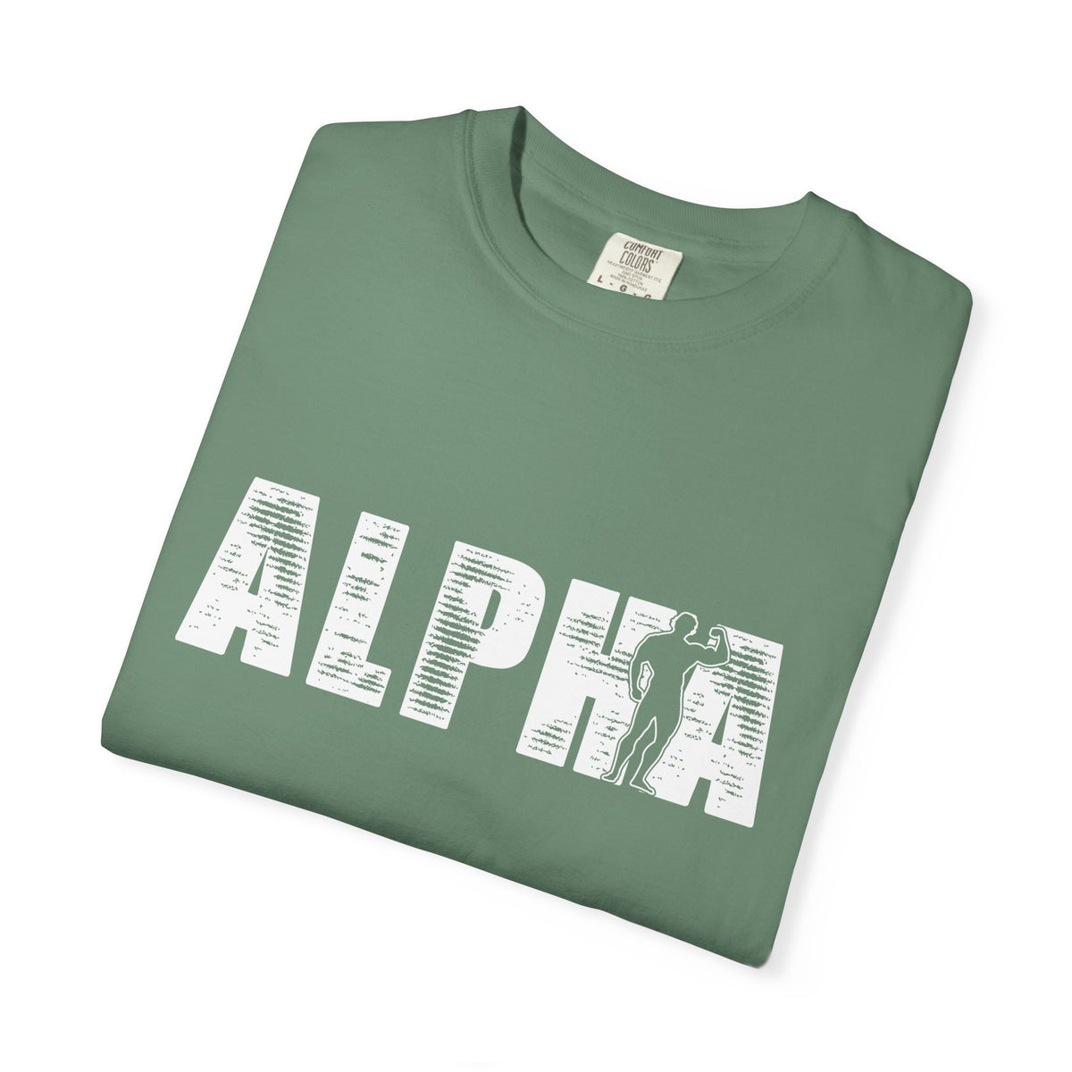 Alpha Male Bodybuilder Tee - Premium Muscle Graphic Design