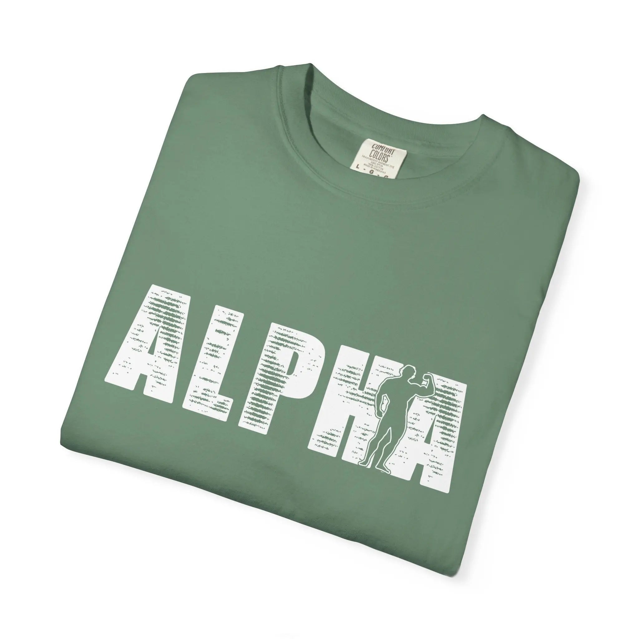 Alpha Male Bodybuilder Tee - Premium Muscle Graphic Design Printify