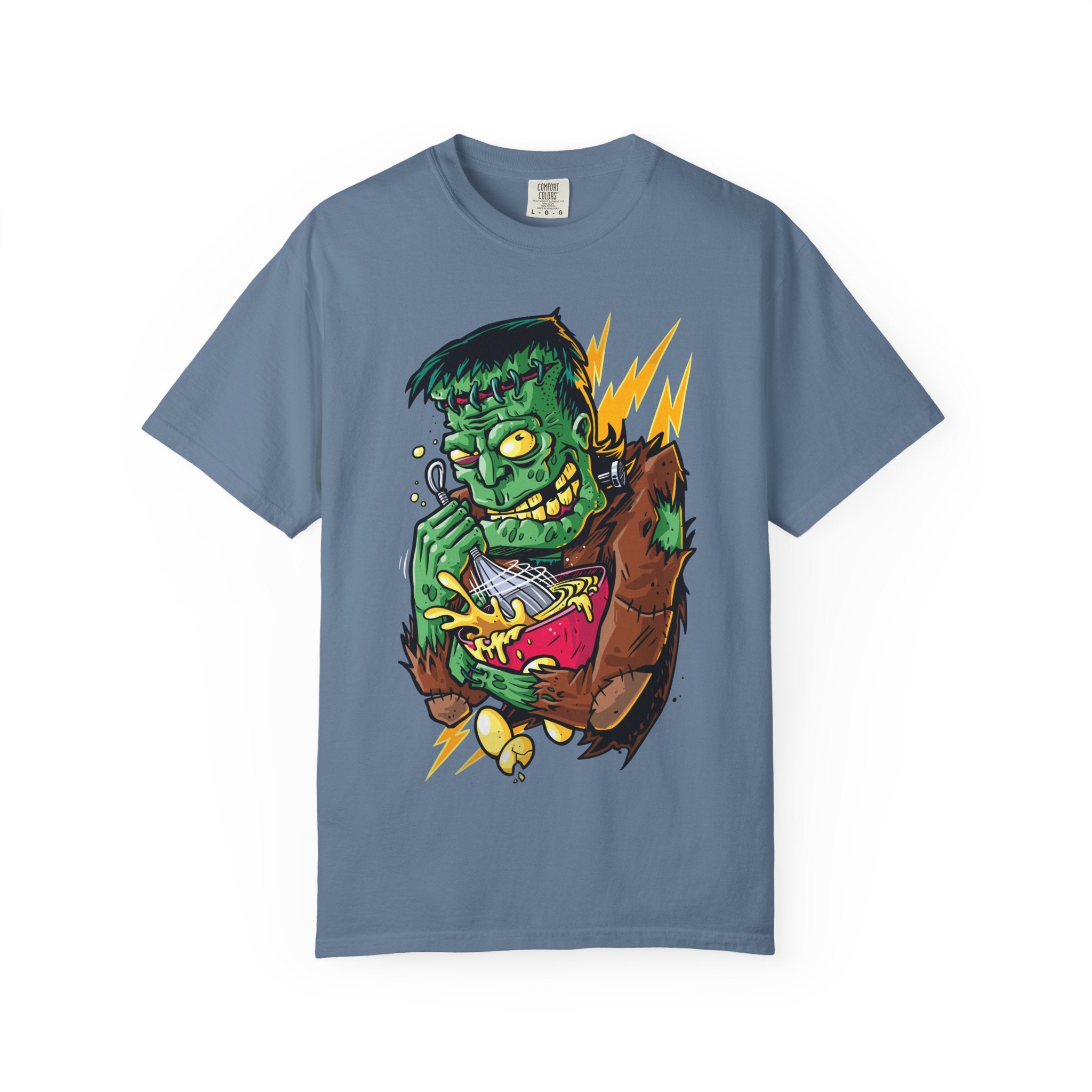 Frankenstein Foodie Shirt - Punny Monster Gift Tee - Sinful Threads