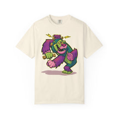 Monster Mashup Tee - King Kong Frankenstein Cartoon Design