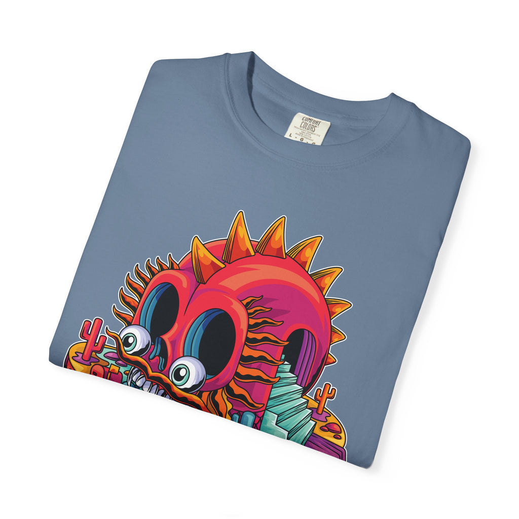 Fantasy Dragon Tee - Psychedelic Monument Valley Art Shirt - Sinful Threads