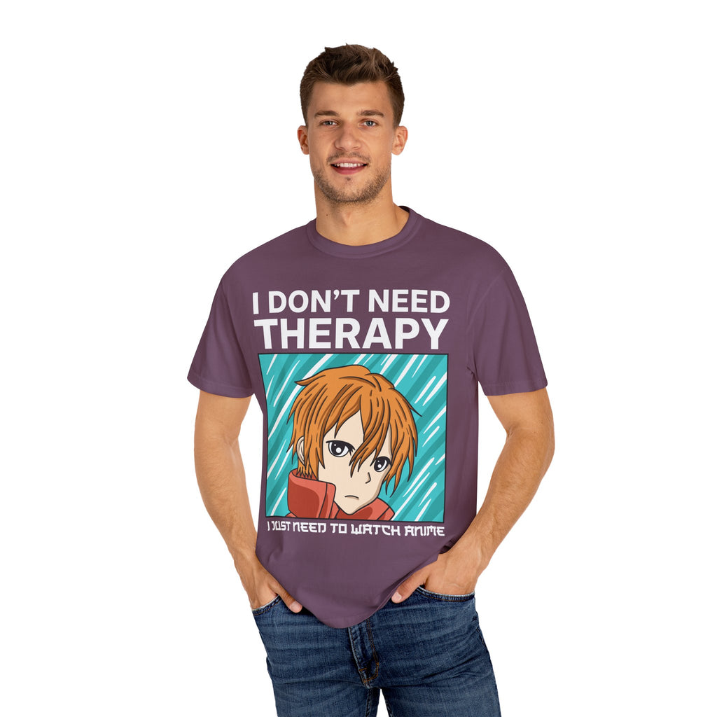 Anime Therapy Shirt – I Don’t Need Therapy Manga Style Tee - Sinful Threads