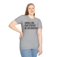 Funny Social Observation Shirt - Unwilling Participant Tee