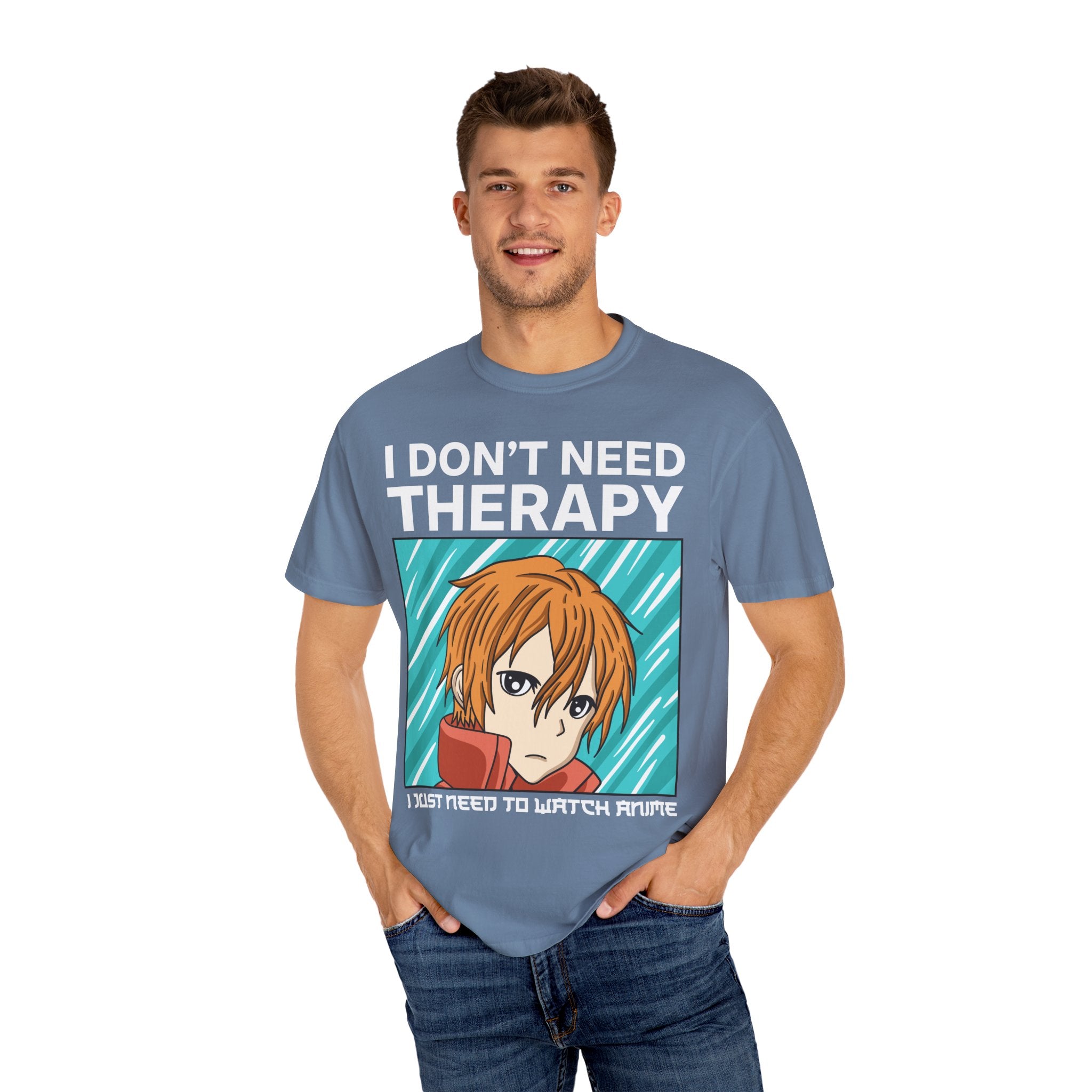 Anime Therapy Shirt – I Don’t Need Therapy Manga Style Tee - Sinful Threads