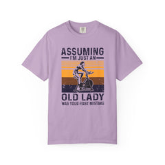 Assuming Im Just An Old Lady First Mistake Fitness T-Shirt