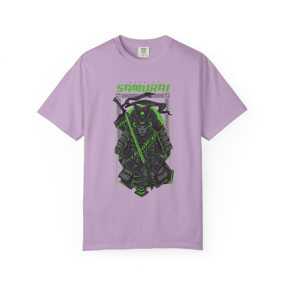Fierce Warrior Samurai Graphic Unisex Relaxed Fit T-Shirt