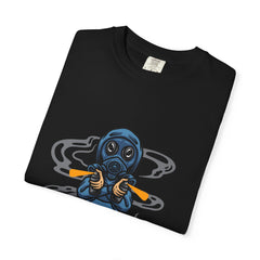 Gas Mask Graffiti Shirt - Cool Urban Streetwear - Artist Gift