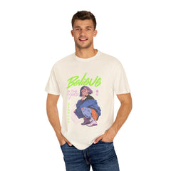 Kawaii Anime Tee - Believe Y2K Girl Design - Cute Gift
