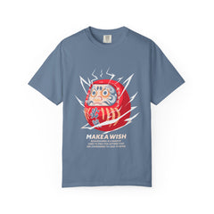 Daruma Good Luck Charm Japanese Graphic Tee Design