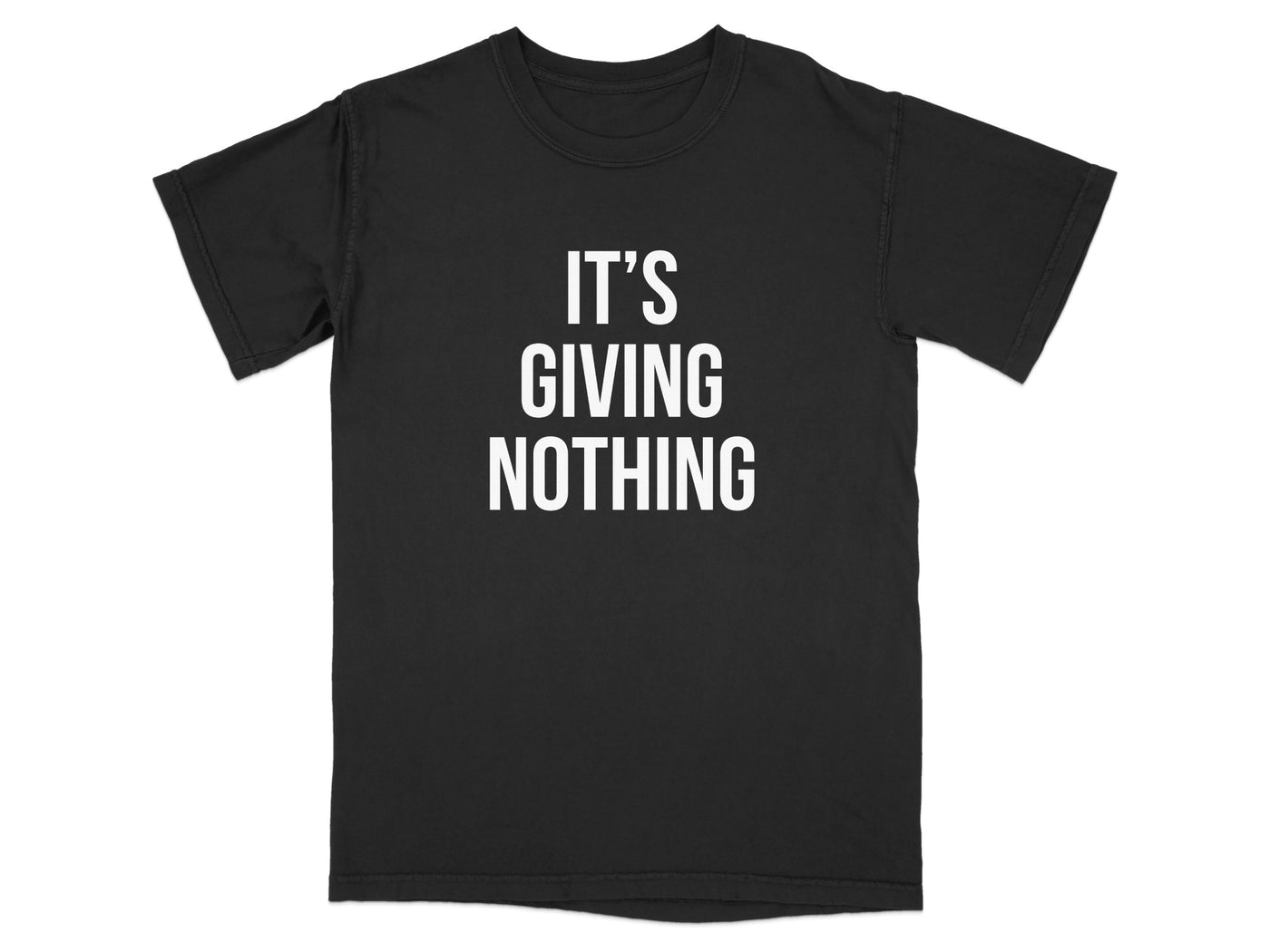 It's Giving Nothing Graphic T-Shirt product type