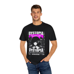 Dark Academia Tee - Urban Grunge Anime Girl Aesthetic