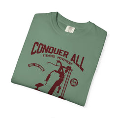 Conquer All Fitness Movement Gym Equipment T-Shirt