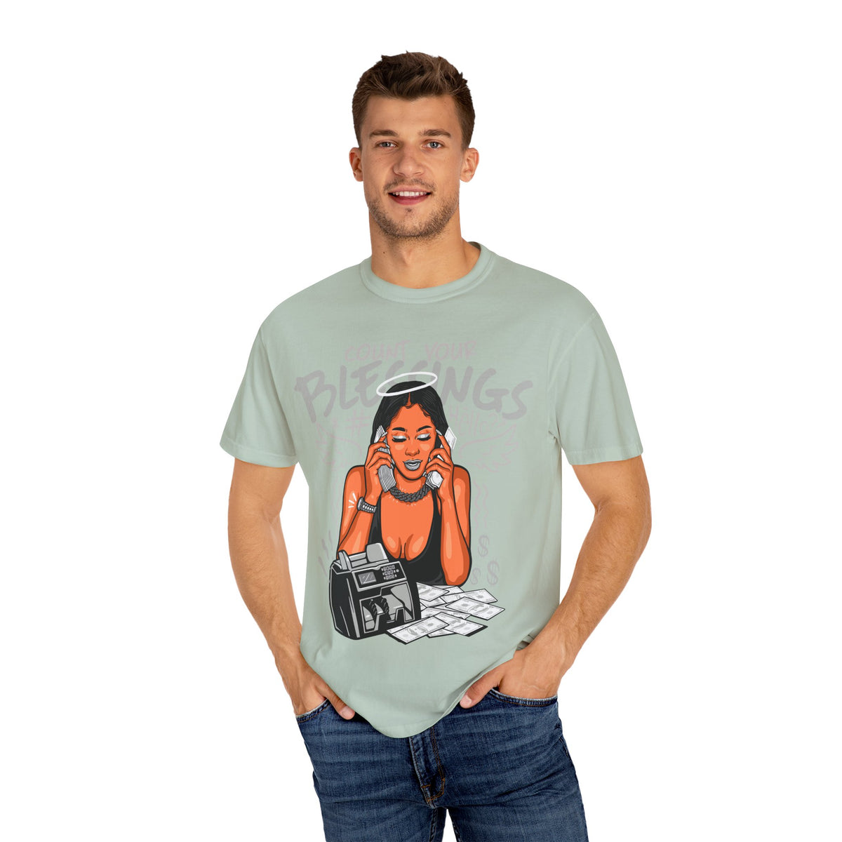 Count Blessings Tee – Boss Woman Wealth Mindset