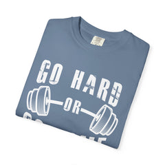 Go Hard Workout Shirt - Fitness Motivation Tee for Athletes