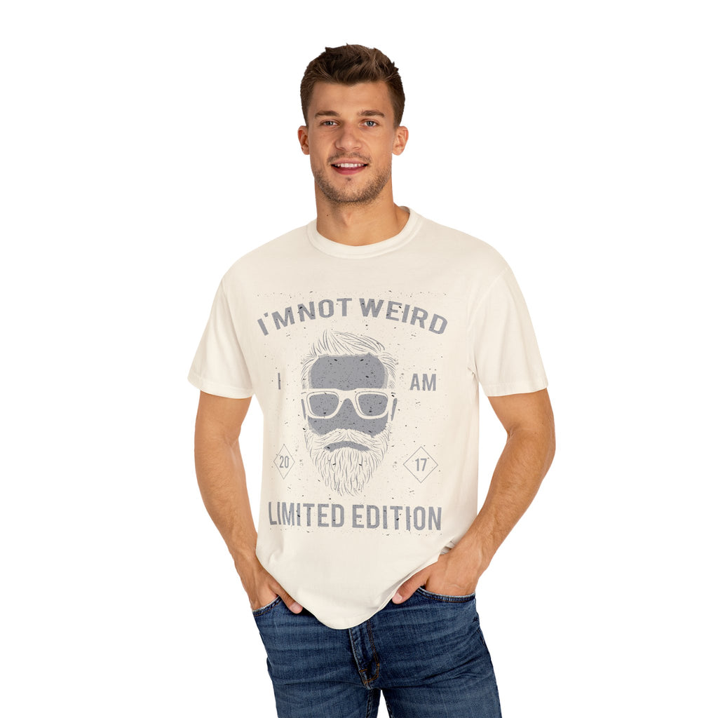 I Am Not Weird Limited Edition With Beard Graphic T-Shirt - Sinful Threads