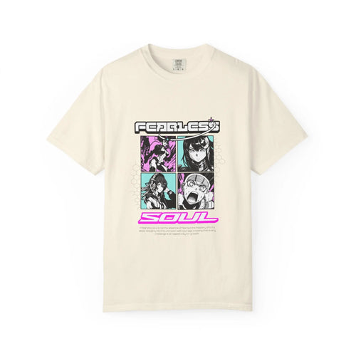 Fearless Soul Tee - Anime Manga Bold Aesthetic Graphic - Sinful Threads