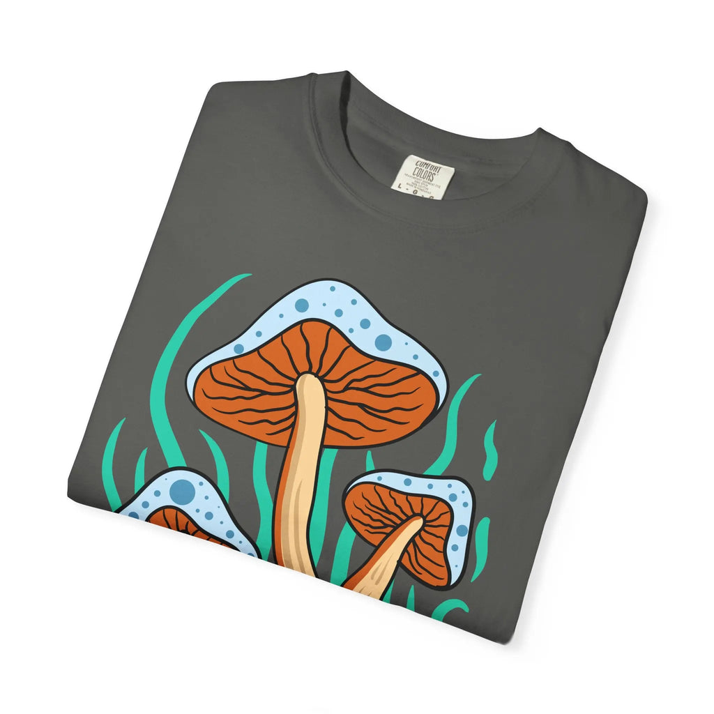 Groovy Mushroom Tee - Funky Forest Magic Fungi - Sinful Threads
