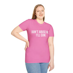 Dont Threaten Me Tshirt - Sarcastic Attitude Graphic Tee