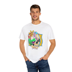 Floral Skull Shirt - Gothic Botanical Tee - Surreal Art