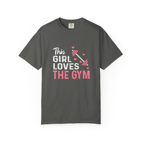 This Girl Loves The Gym Gym Workout Motivation T-Shirt