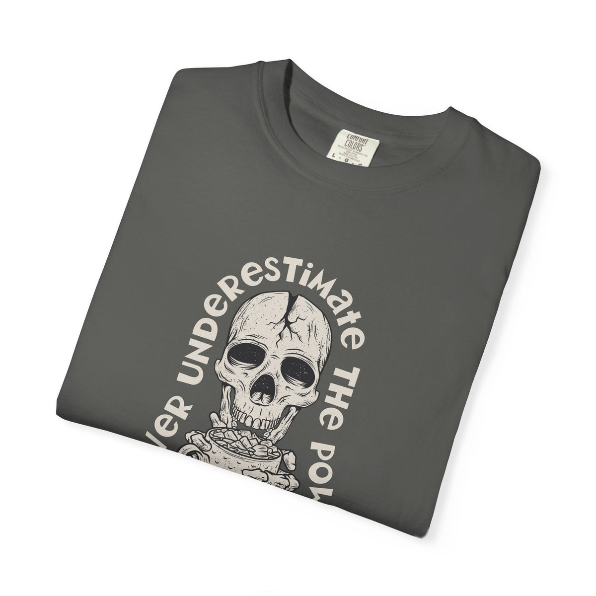 Spooky Skeleton Shirt - Hot Chocolate Humor - Funny Skull Tee