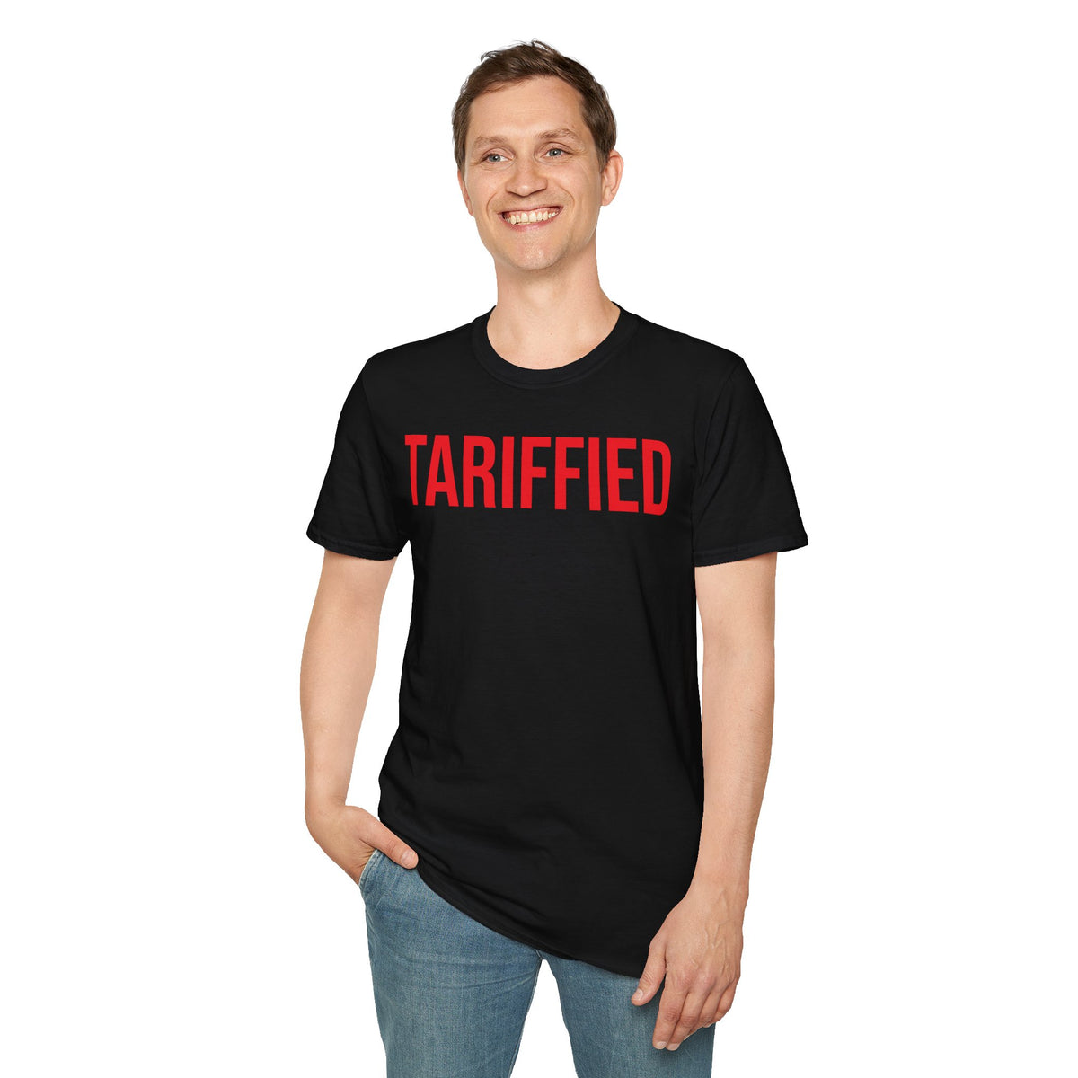 Tariffied Graphic Tee - Political Satire & Economic Commentary