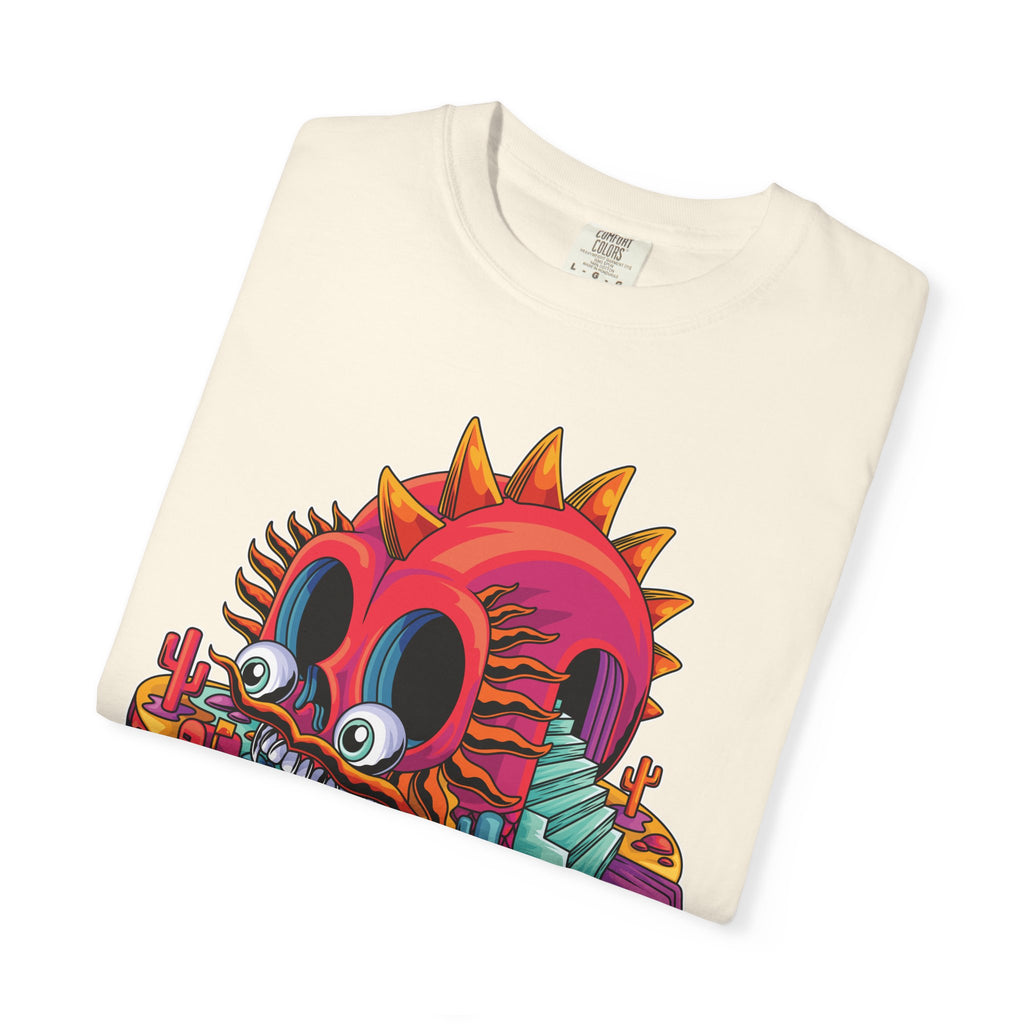 Fantasy Dragon Tee - Psychedelic Monument Valley Art Shirt - Sinful Threads
