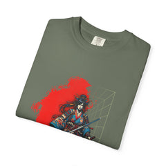 Onna Bugeisha Tee - Samurai Warrior Art Geisha Katana