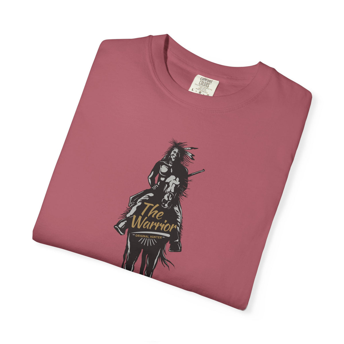 The Warrior Original Hunter with Horse Graphic T-Shirt