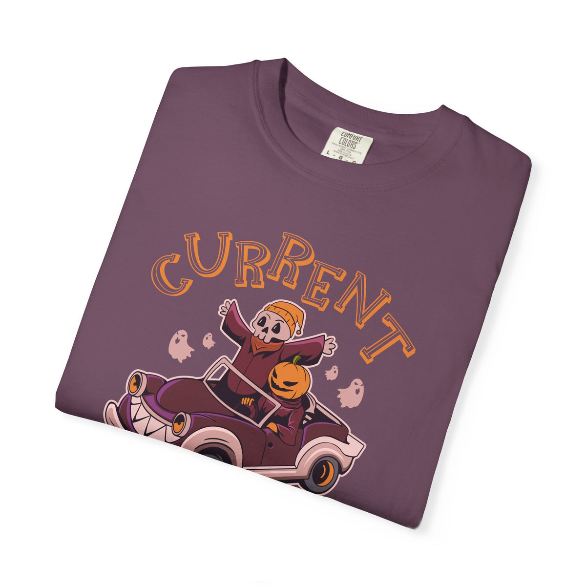 Current Mood Halloween Tee - Funny Spooky Graphic Shirt