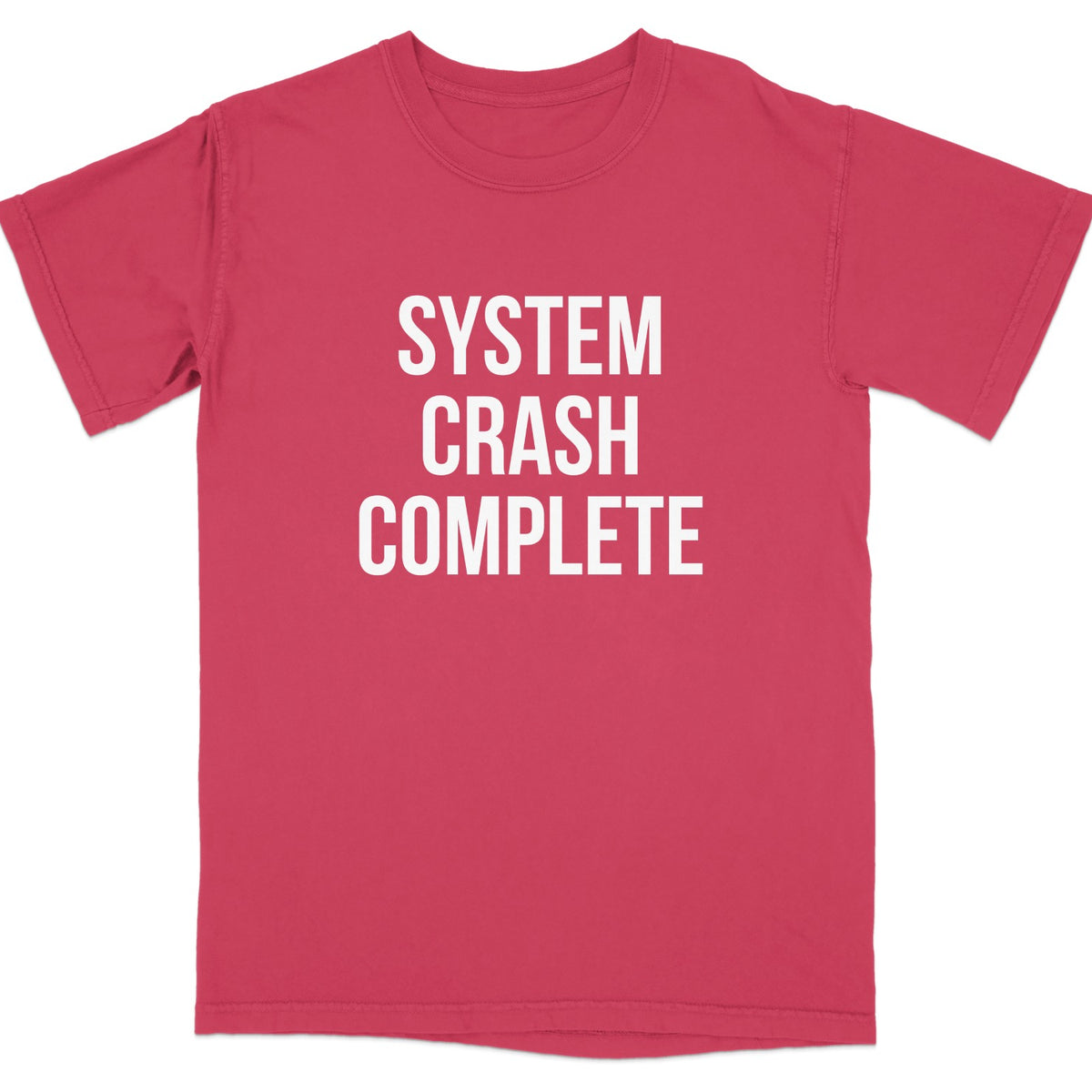 System Crash Complete Graphic T-Shirt product type