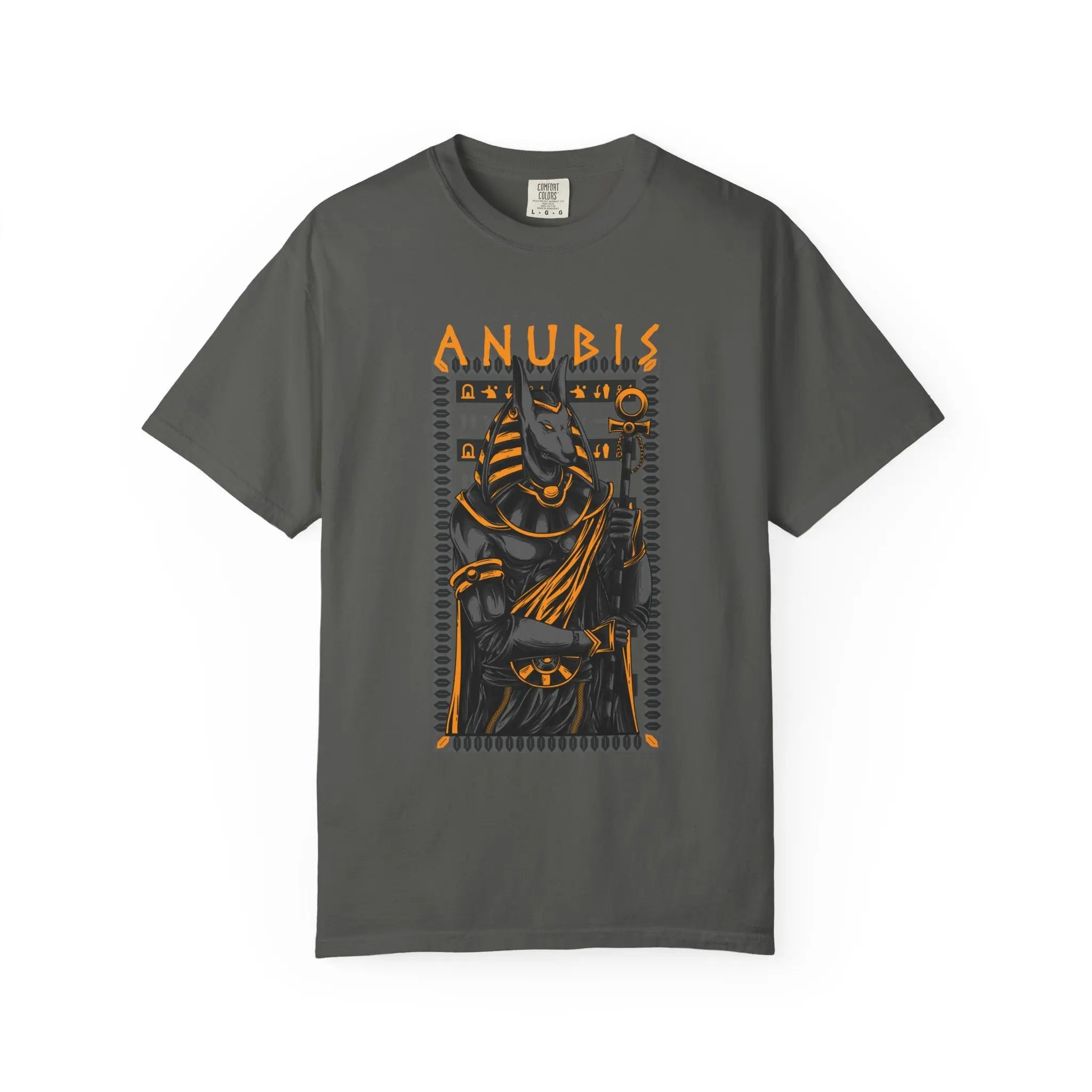 Egyptian Warrior Anubis Graphic Print T-Shirt - Sinful Threads
