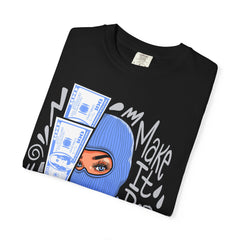 Money Gangster Shirt - Make It Rain Girl Tee for Hip Hop Fans