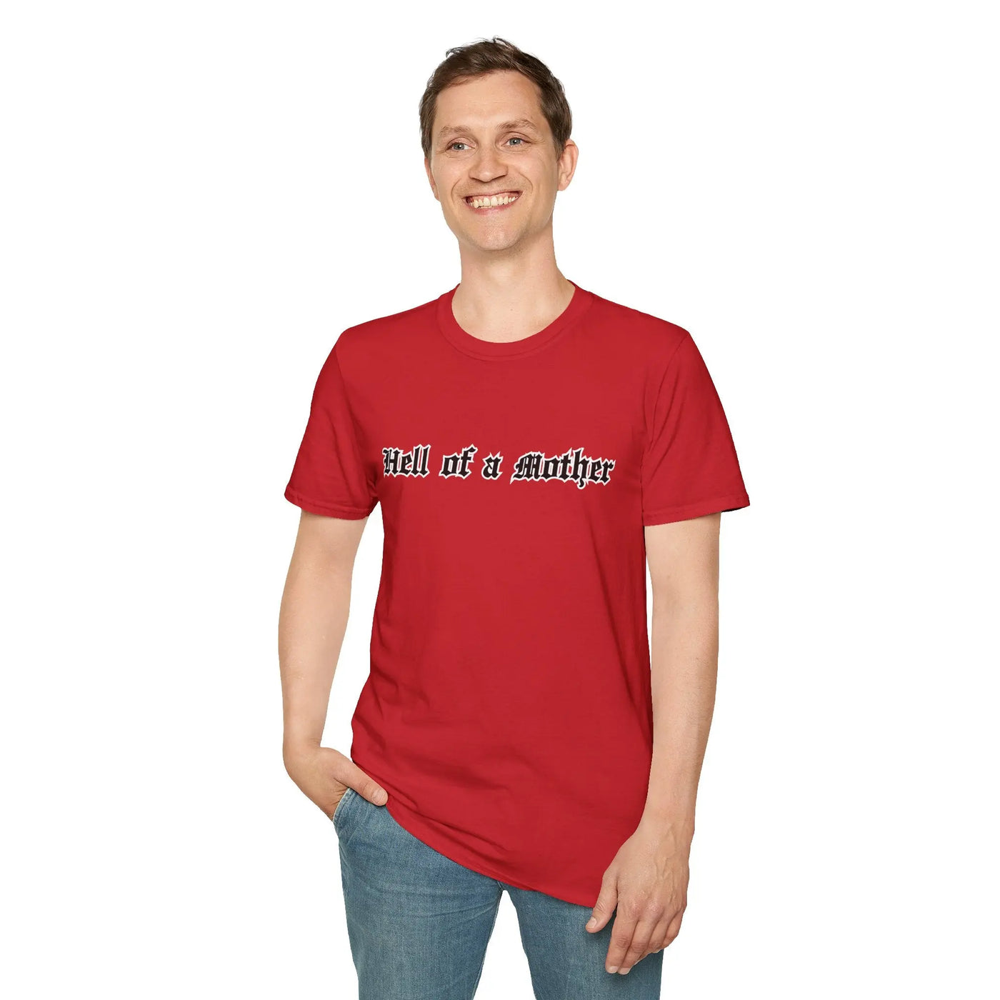 Hell of a Mother T-Shirt - Alternative Grunge Mom Apparel Printify