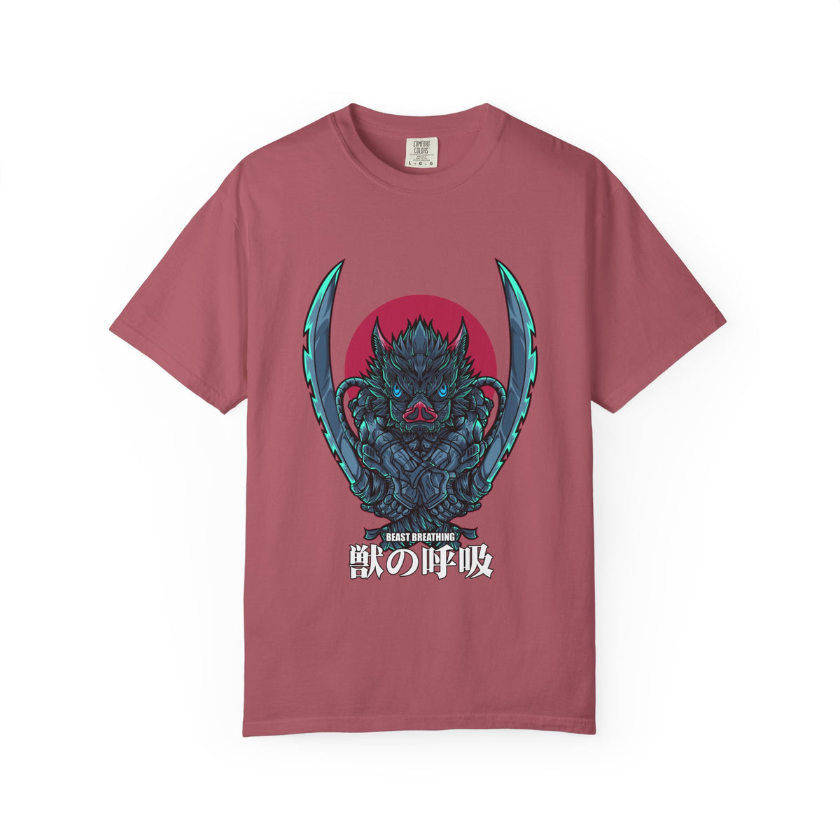 Wild Boar Beast Breathing Tee Modern Anime Graphic