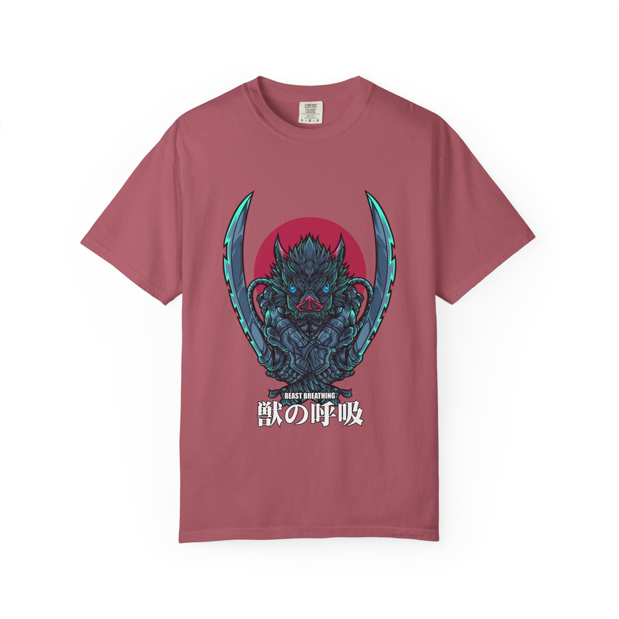 Wild Boar Beast Breathing Tee Modern Anime Graphic - Sinful Threads