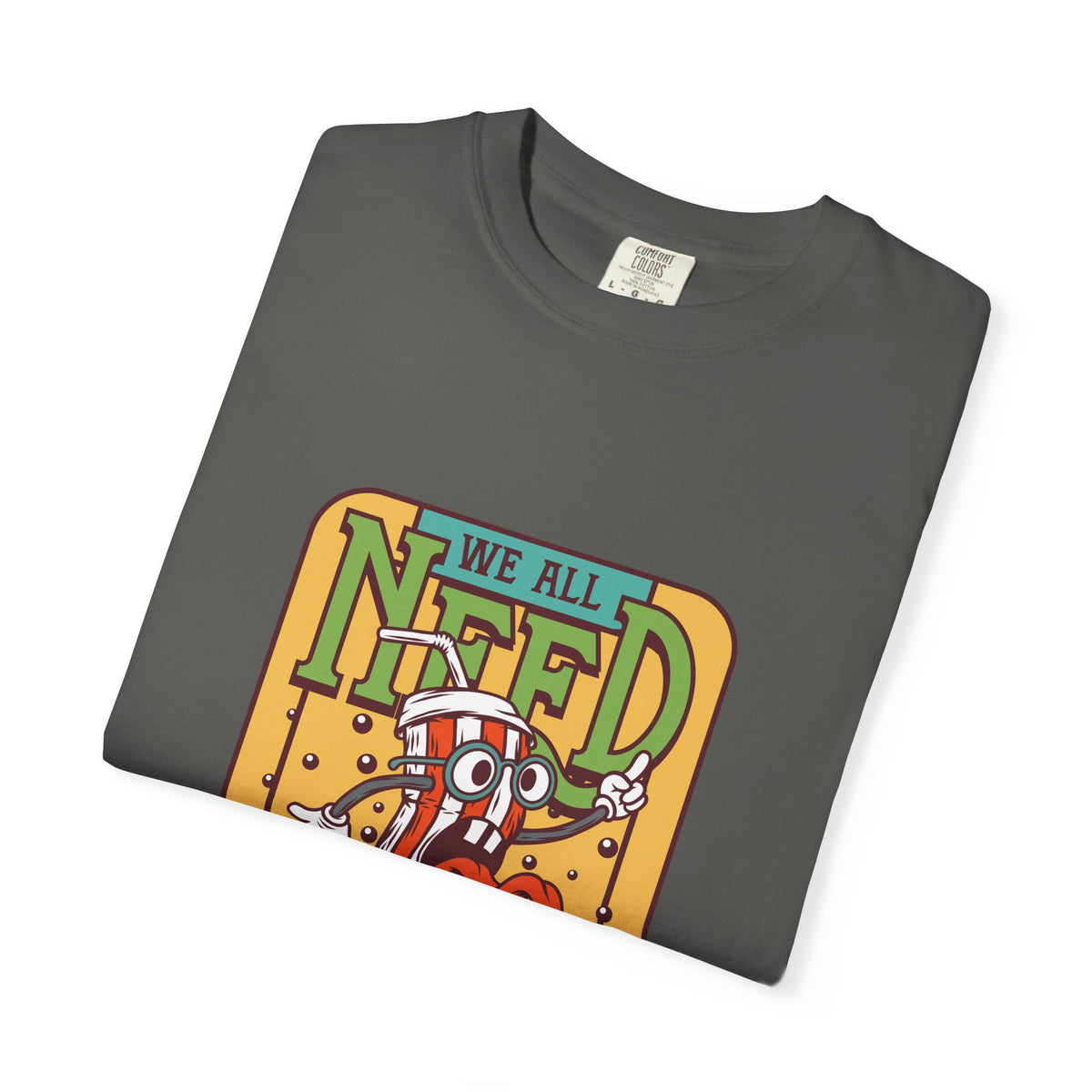 Funny Soda Shirt - Cartoon Soda Tee - Funny Beverage Top